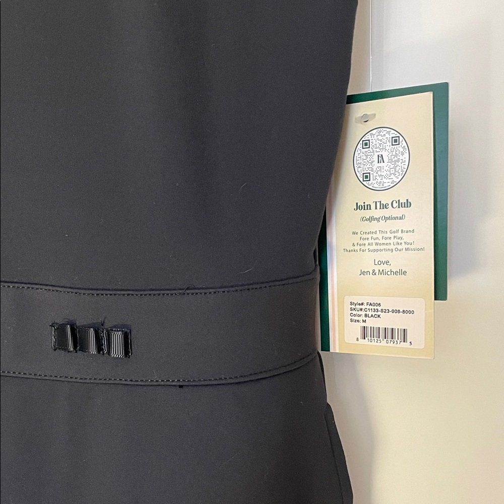 Black Fore All Sleeveless Dress - Picture 4 of 6